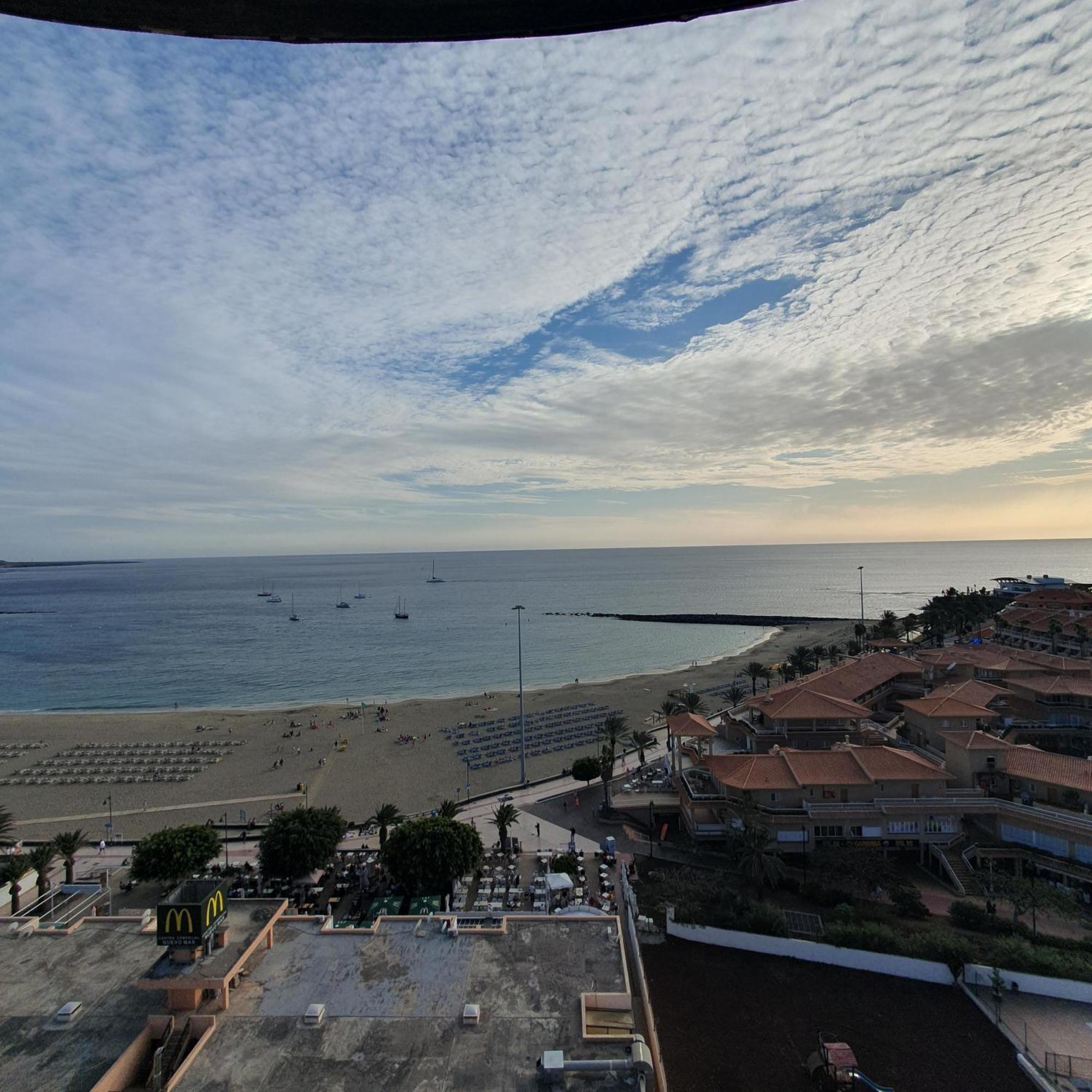 Panoramic Seaview Las Vistas Beach Studio Apartment Arona  Exteriér fotografie